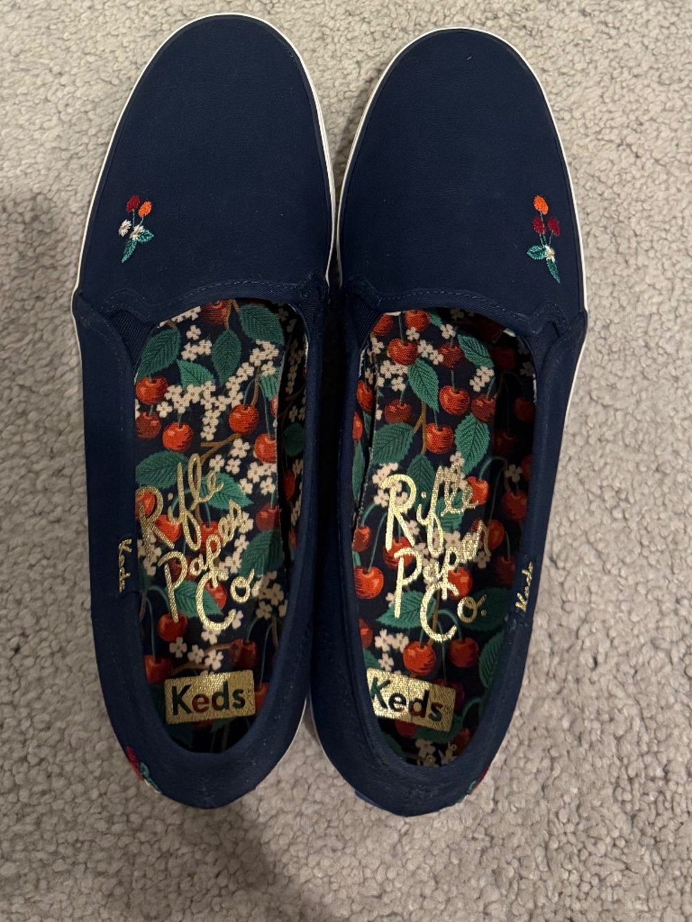 Rifle paper x Keds size 7 shoes